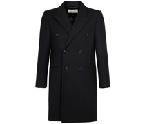 Mantel aus Wolle „Diagonale 50s“