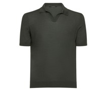 POLOHEMD AUS SEIDENSTRICK