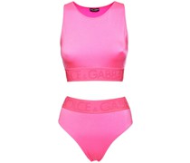 Bikini aus Lycra mit Logo