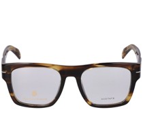ECKIGE SONNENBRILLE AUS ACETAT 'DB BOLD“