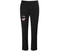 Schicke Hose aus Wollmischgewebe „Trippy Summer“