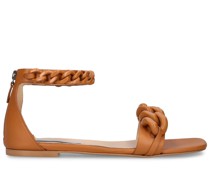 10mm hohe Sandalen aus Kunstleder „Falabella“
