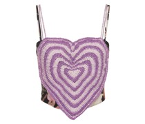 Strickoberteil aus Stretch-Viskose