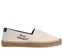10MM HOHE ESPADRILLES AUS CANVAS