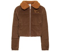 Kurze Winterjacke aus Kord