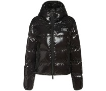 Daunenjacke mit Kapuze