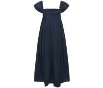 KLEID AUS BAUMWOLLPOPELINE