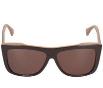 Quadratische Sonnenbrille aus Acetat „Lee Miller“