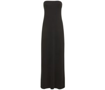 LANGES, TRÄGERLOSES KLEID