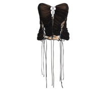 Bea viscose strapless corset top