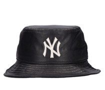 FISCHERHUT AUS KUNSTLEDER „MLB NEW YORK “