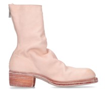 40mm hohe Stiefel aus Leder „788Z“