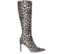 100mm hohe Stiefel aus Wildleder „Tatjana“
