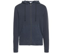 HOODIE AUS BAUMWOLLFLEECE MIT REISSVERSCHLUSS