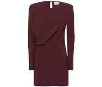 Minikleid aus Stretch-Viskosecady