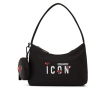 Hobo-Tasche mit Druck „Icon“