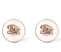 Clip-Ohrringe mit Perlenimitat „Dsq2“