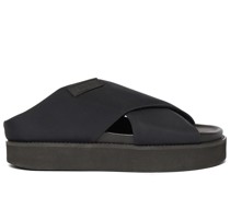 20mm hohe Nylon-Sandalen mit Plateau