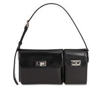 MINI SCHULTERTASCHE AUS LACKLEDER „BILLY“
