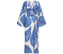 Kleid aus Baumwolle „Polinesia Occidental“