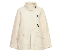 Jacke aus Wollbouclé