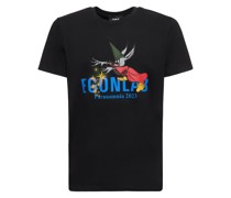 T-Shirt aus Baumwolljersey mit Druck