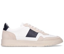 SNEAKERS AUS LEDER UND WILDLEDER „EDITION 8“