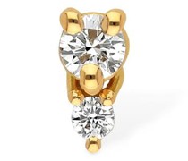 MONO-OHRRING AUS 18KT GOLD MIT DIAMANT „DANCING“
