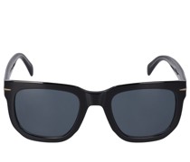 Eckige Sonnenbrille aus Acetat „DB“