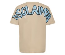 T-SHIRT AUS BAUMWOLLE MIT LOGO