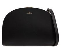 SCHULTERTASCHE AUS LEDER 'DEMI LUNE'