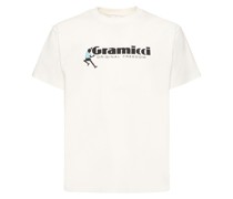 T-SHIRT AUS BAUMWOLLE MIT DRUCK „DANCING MAN“