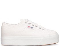 40mm hohe Espadrille-Sneakers aus Canvas mit Logo