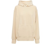 HOODIE AUS VELOURS
