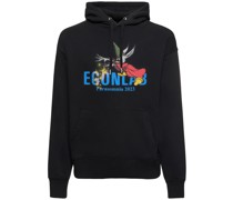Hoodie aus Baumwolldenim