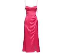 Midikleid aus Seidensatin „Marguerite“