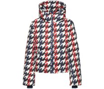 Polar Flare quilted down jacket