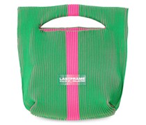 ZWEIFARBIGE HANDTASCHE MIT GRIFF OBEN