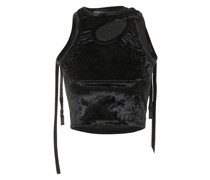 Tanktop aus Samt