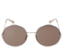 Runde Sonnenbrille aus Metall „Honoré“