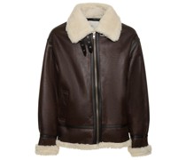 Unisex-Jacke aus Shearling
