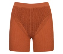 Strickshorts mit hohem Bund „Nyx“