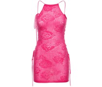 Minikleid aus Mohairmischstrick