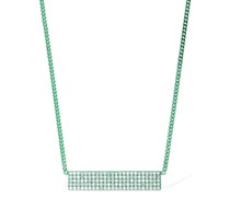 18kt Gold-Halskette mit Diamanten „Roma“