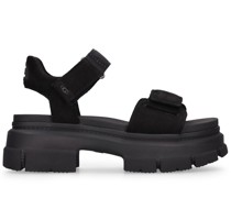 50mm hohe Sandalen aus Leder „Ashton“