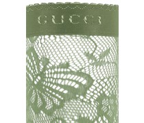 Stretch knit lace tights