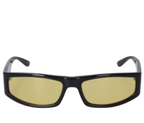Eckige Sonnenbrille aus Acetat „Techno“