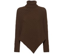 PONCHO AUS WOLLMISCHUNG „CLOVELLY“