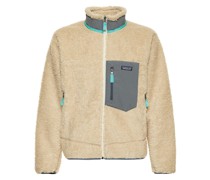 KLASSISCHE FLEECEJACKE 'RETRO-X'