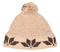BEANIEMÜTZE AUS TECHNOFLEECE „SNOWFLAKES“